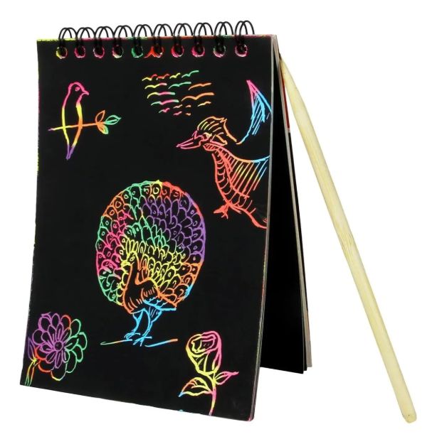 Imagen de Libreta Mediana con hojas negra para dibujar
