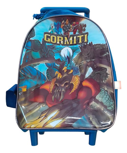 Imagen de Mochila escolar con ruedas Gormiti