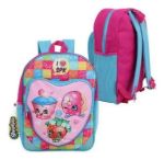 Imagen de Mochila escolar rosa frutas