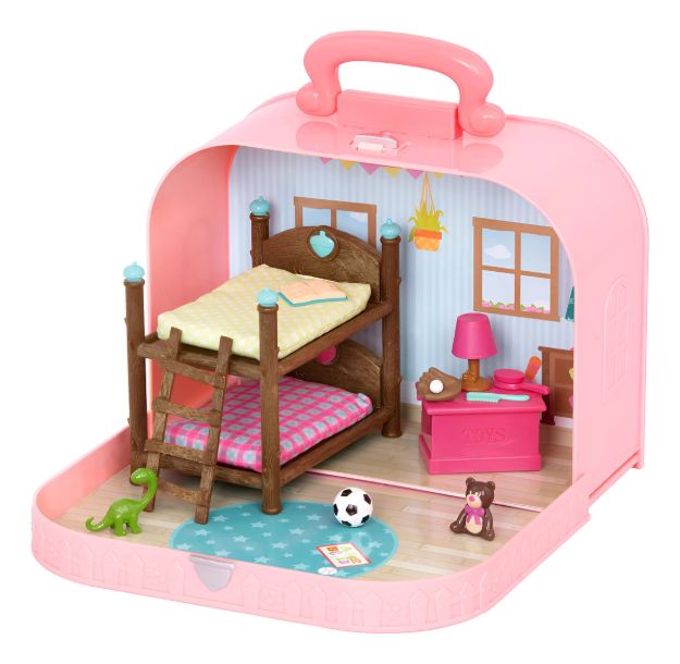 Imagen de Playset Dormitorio con Valija de viaje 14 pcs
