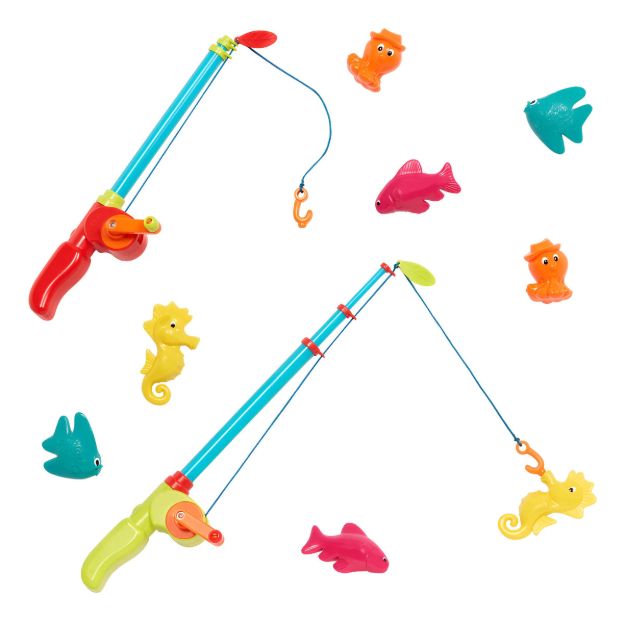 Imagen de Juego Caña de pescar Animales Marinos 10pcs