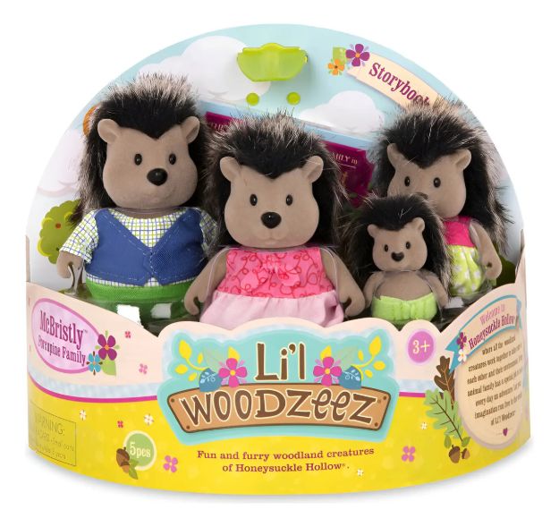 Imagen de Familia puercoespín Lil Woodzeez