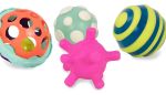Imagen de Pelotas sensoriales texturas, sonido y luz Btoys