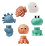 Imagen de Animales mar de silicona para jugar durante el baño Buba