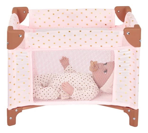 Imagen de Cuna para muñecas Lullababy Rosa