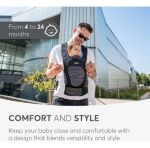 Imagen de Mochila portabebe Black Kikkaboo Bebes