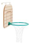 Imagen de Aro de basquet con pelota para colgar