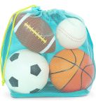 Imagen de Set de 4 mini pelotas deportivas 5 pcs