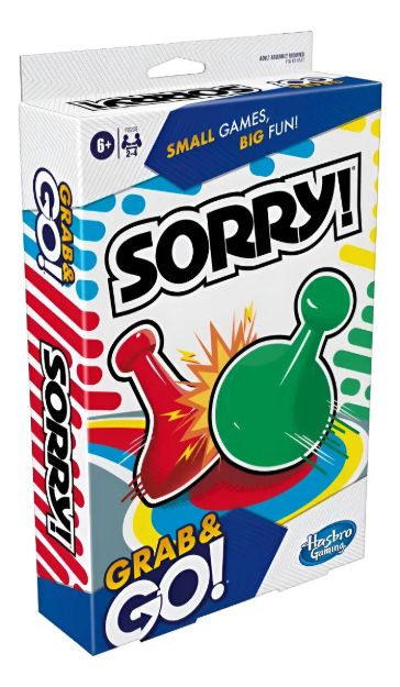 Imagen de Mini Juego de viajes Hasbro F8258-Sorry!