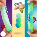 Imagen de Slime Artistico Putty Multicolores Water Elf Sensorial Solid - Emerald Waves