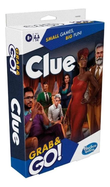 Imagen de Mini Juego de viajes Hasbro F8248-CLUE