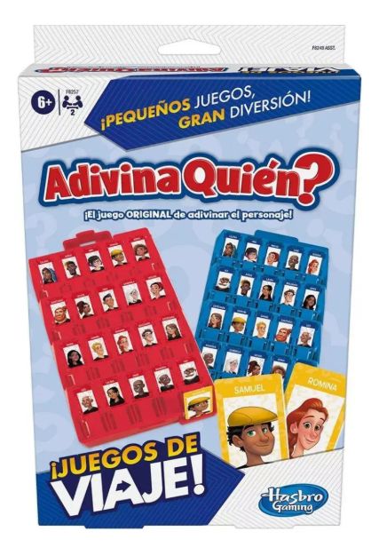 Imagen de Mini Juego de viajes Hasbro F8258-Adivina Quién?