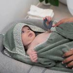 Imagen de Toalla grande de baño con mordillo  Doomoo-verde