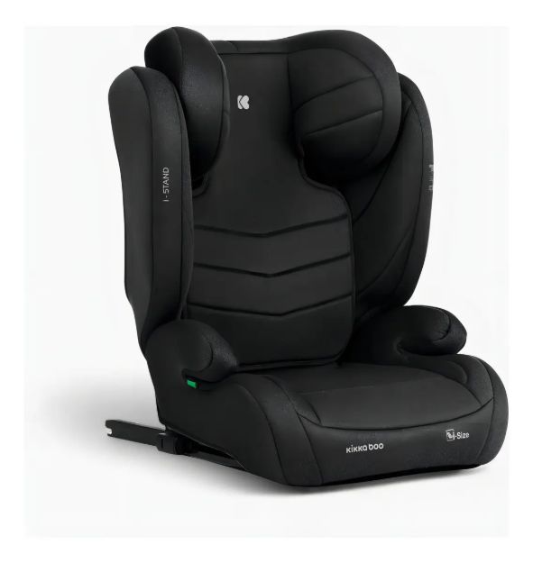 Imagen de Booster Con Respaldo Isofix 15 A 36 Kg Kikkaboo Negro I Stand