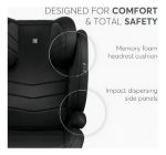 Imagen de Booster Con Respaldo Isofix 15 A 36 Kg Kikkaboo Negro I Stand