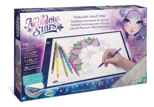Imagen de Tablet led luminosa para dibujar Nebolous Star
