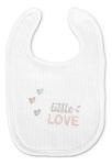 Imagen de Pack x3 baberos tela algodón con velcro Lorelli Little Love