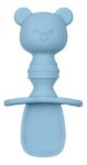 Imagen de Set cubiertos de silicona 6m+ Buba azul