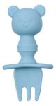 Imagen de Set cubiertos de silicona 6m+ Buba azul