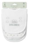 Imagen de Pack x 3 baberos tela algodón con velcro Lorelli Bebes Little Dreamer