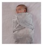 Imagen de Saco Sobre Dormir Super Suave Con Velcro Swaddle Buba Bebes-Gris