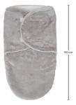 Imagen de Saco Sobre Dormir Super Suave Con Velcro Swaddle Buba Bebes-Gris