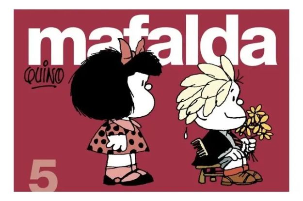 Imagen de Mafalda 5, De Quino. Editorial Lumen