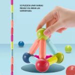 Imagen de Bloques magnéticos sticks 64 Piezas