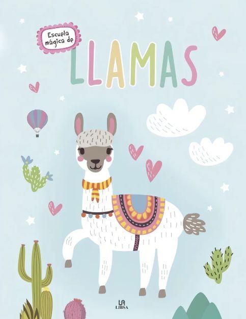 Imagen de Libro Mágica de Llamas - Cuentos Puzles Juegos