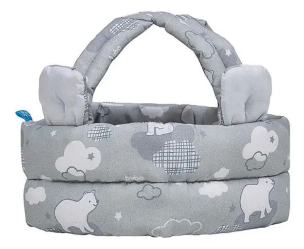 Imagen de Casco Protector De Cabeza Anticolisión Gris