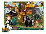 Imagen de Puzzle animales de la jungla 36 Piezas Rompecabezas