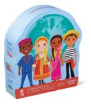 Imagen de Puzzle Niños del Mundo 36 piezas Crocodile Creek