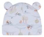 Imagen de Set Gorros Y Mitones algodón azul