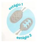 Imagen de Cucharas silicona BLW Buba Gris/Blanca