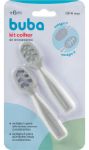 Imagen de Cucharas silicona BLW Buba Gris/Blanca