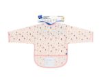 Imagen de Babero Manga Larga Impermeable Con Bolsillo arty pink Kikkaboo A Partir De 4 Meses