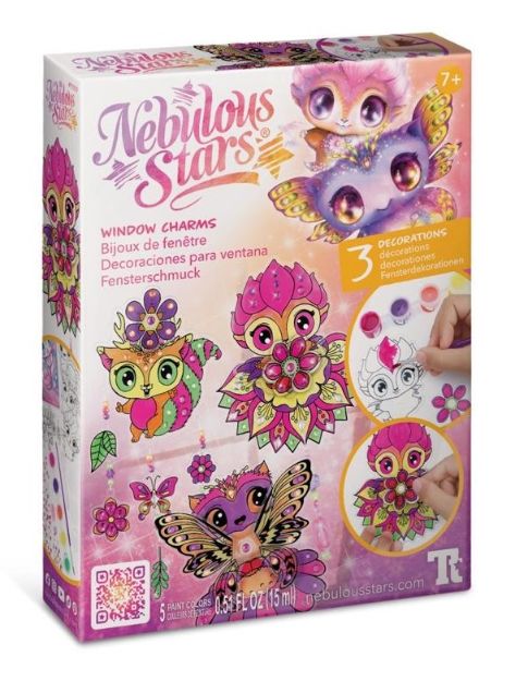 Imagen de Decoración para ventanas Nebulous Stars