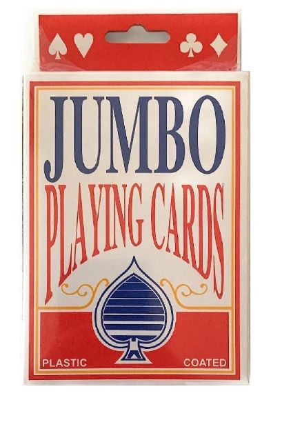 Imagen de Juego de cartas JUMBO medianas