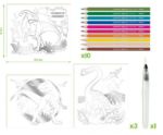 Imagen de Arte con Acuarela Dinosaurios  MAPED