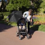 Imagen de Sombrilla torneable universal para coches con filtro UV50