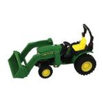 Imagen de John Deere Mini Tractor con pala cargadora frontal (modelo basado en la serie compacta como el 2038R)