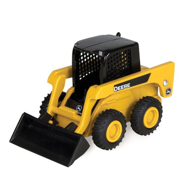 Imagen de John Deere Mini Cargador compacto a escala 1:32 (modelo basado en la serie de construcción compacta como el 318G)