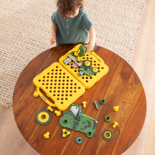 Imagen de John Deere Tablero de actividades y taladro Build-A-Buddy
