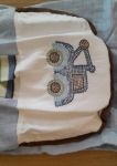 Imagen de Juego acolchado, chichonera, pañalera, sabana bajera azul PRODUCTO CON DETALLES