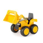 Imagen de Tractor excavador y camión volquete John Deere