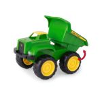 Imagen de Tractor excavador y camión volquete John Deere