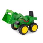 Imagen de Tractor excavador y camión volquete John Deere