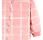 Imagen de Pijamas con pie polar Gerber cuadros Rosa