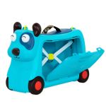Imagen de Valija Maleta Viajes Y Buggy Con Luz Y Sonidos Niños 2 Años+ - azul- perro woofer