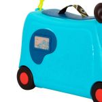 Imagen de Valija Maleta Viajes Y Buggy Con Luz Y Sonidos Niños 2 Años+ - azul- perro woofer